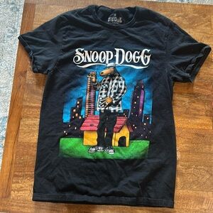 Snoop Dog Graphic T-Shirt Size Small Joe Cool